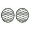 Advanblack x XBS Color Matched 2PCS Covers HEX 8'' Speaker Grills Fit for Harley Touring Saddlebag Lids Tour Trunk Pack Lid with 8 inch Speakers (Dead Wood Green Denim) view 3