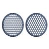 Advanblack x XBS Color Matched 2PCS Covers HEX 8'' Speaker Grills Fit for Harley Touring Saddlebag Lids Tour Trunk Pack Lid with 8 inch Speakers (Midnight Blue) view 3