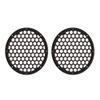 Advanblack x XBS Color Matched 2PCS Covers HEX 8'' Speaker Grills Fit for Harley Touring Saddlebag Lids Tour Trunk Pack Lid with 8 inch Speakers (Orange Lava) view 4