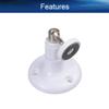 Heyiarbeit Adjustable Security Camera Brackets Indoor/Outdoor Security Wall Mount for CCTV Security Camera Home Surveillance System view 3