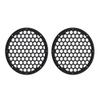 Advanblack x XBS Color Matched 2PCS Covers HEX 8'' Speaker Grills Fit for Harley Touring Saddlebag Lids Tour Trunk Pack Lid with 8 inch Speakers (Dark Blue Pearl) view 4