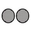 Advanblack x XBS (Scorched Orange) 2PCS Covers HEX 8'' Speaker Grills Fit for Harley Touring Saddlebag Lids Tour Trunk Pack Lid with 8 inch Speakers view 4