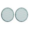 Advanblack x XBS Color Matched 2PCS Covers HEX 8'' Speaker Grills Fit for Harley Touring Saddlebag Lids Tour Trunk Pack Lid with 8 inch Speakers (Spruce) view 3