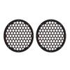 Advanblack x XBS (Wicked Red(Glossy)) 2PCS Covers HEX 8'' Speaker Grills Fit for Harley Touring Saddlebag Lids Tour Trunk Pack Lid with 8 inch Speakers view 4