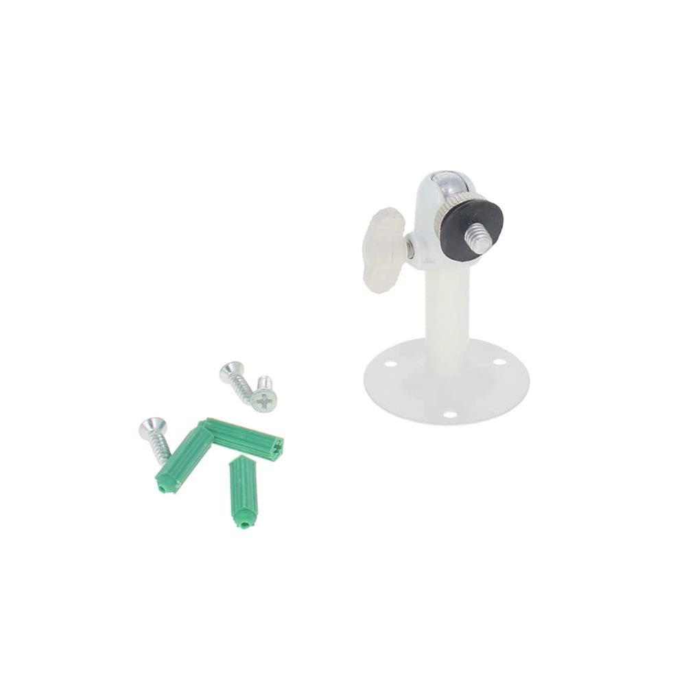 Heyiarbeit Adjustable Security Camera Metal Brackets Indoor/Outdoor Security Wall Mount for CCTV Security Camera Home Surveillance System