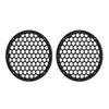 Advanblack x XBS Color Matched 2PCS Covers HEX 8'' Speaker Grills Fit for Harley Touring Saddlebag Lids Tour Trunk Pack Lid with 8 inch Speakers (Daytona Blue) view 4
