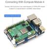 CM4-IO-BASE-B + USB HDMI Adapter for Raspberry Pi Compute Module 4 with FFC USB Cable @XYGStudy (CM4-IO-BASE-Acce B) view 4