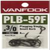 Vanfook 39177 Plugging Single Heavy Wire PLB-59F Fusso Black #3/0 view 1