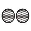 Advanblack x XBS Color Matched 2PCS Covers HEX 8'' Speaker Grills Fit for Harley Touring Saddlebag Lids Tour Trunk Pack Lid(Ember Red Sunglo) view 4