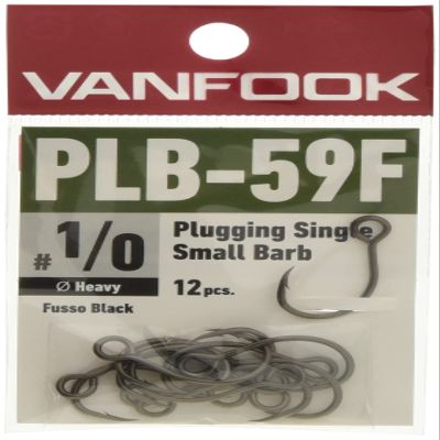 Vanfook 39153 Plugging Single Heavy Wire PLB-59F Fusso Black #1/0