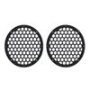 Advanblack x XBS Color Matched 2PCS Covers HEX 8'' Speaker Grills Fit for Harley Touring Saddlebag Lids Tour Trunk Pack Lid with 8 inch Speakers (Blue Max) view 4
