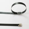 FIDALIKA 25pcs Stainless Steel Cable Ties Locking, Metal Zip-Exhaust Wrap Coated Multi-Purpose Tie 4.6x100/150/200/260/300/350/400 to 700mm (Size : 4.6350mm) view 4