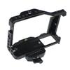 BGNing Aluminum Camera Cage Compatible with Fujifilm X-E4 Form-Fitting Border Frame w/Cold Shoe Arri Mount Handgrip Wristband Light Monitor Holder (Combo E) view 3