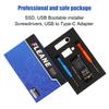 FLEANE FM17A 512GB PCIE 3.0x4 NVME 3D NAND TLC Flash SSD for MacBook Pro Retina A1708 (2016-2017) Included DIY Tools (512GB) view 3