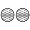 Advanblack x XBS Color Matched 2PCS Covers HEX 8'' Speaker Grills Fit for Harley Touring Saddlebag Lids Tour Trunk Pack Lid with 8 inch Speakers (Midnight Pearl) view 2