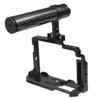 BGNing Aluminum Camera Cage Compatible with Fujifilm X-E4 Form-Fitting Border Frame w/Cold Shoe Arri Mount Handgrip Wristband Light Monitor Holder (Combo B) view 3