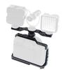 BGNing Aluminum Camera Cage Compatible with Fujifilm X-E4 Form-Fitting Border Frame w/Cold Shoe Arri Mount Handgrip Wristband Light Monitor Holder (Combo C) view 2