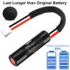 Rapthor 3500mAh Rechargeable Replacement Battery Compatible with Harman Kardon Onyx Studio 1/2/3/4 Wireless Bluetooth Speaker view 2