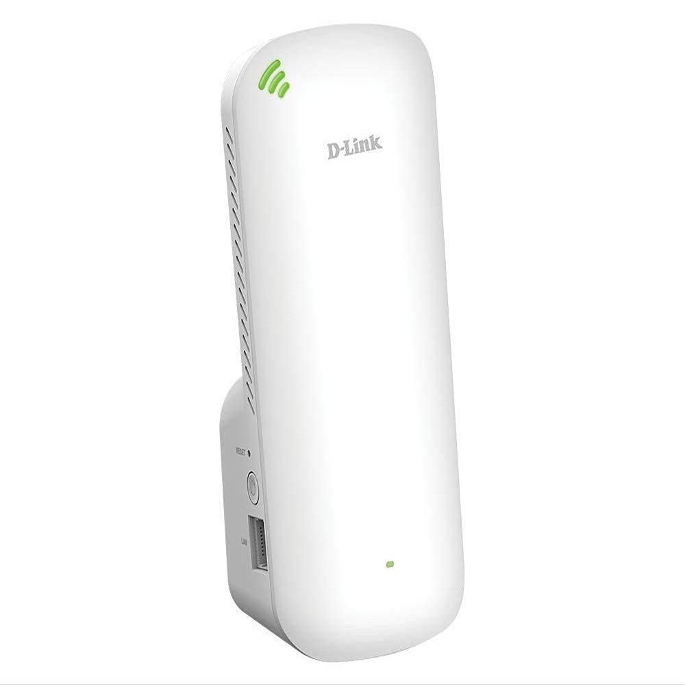 D-Link WiFi 6 Range Extender AX1800 Mesh Repeater and Signal Booster, Wall Plug in, Easy Setup, Smart Home Roaming, Ethernet Port (DAP-X1870) (Renewed)