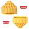 1pc Drill Storage Box Socket Screwdriver Socket Tray Classified Rope Line Drill Bits Storage Case Multiple Rotating Tray Storage Tray Tool Holder Jade Carving To Rotate view 3