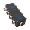 JBBS-48-M813, Junction Box; 8-Ports (Drop) + Bus in + Bus Out, P1 7/8" M 4p to S0-S8 7/8" F 4P, U0215-483 view 1