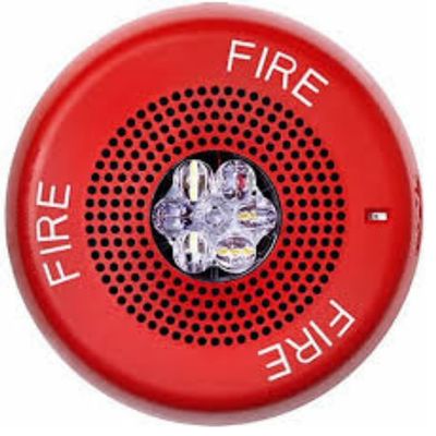 WHEELOCK ELSPSTRC - High Fidelity Speaker Strobe, Red, Ceiling