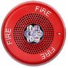 WHEELOCK ELSPSTRC - High Fidelity Speaker Strobe, Red, Ceiling view 1