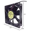 AD0824LS-A70GL ADDA 24V 80mm Fan-8025 0.09A 2-Wire Inverter Cooling Fan view 4