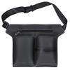 Noverlife Hairdresser Scissor Bag, Barber PU Leather Waist Pouch, Professional Hairdressing Tools Storage Holster with Waist Belt, Hair Salon Scissor Storage Waist Bag for Hairstylist view 2