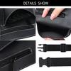 Noverlife Hairdresser Scissor Bag, Barber PU Leather Waist Pouch, Professional Hairdressing Tools Storage Holster with Waist Belt, Hair Salon Scissor Storage Waist Bag for Hairstylist view 3