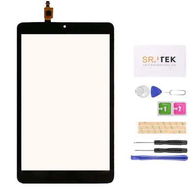 Screen Replacement for Alcatel A30 Tablet 9024W 9024O 2017 T-Mobile 8.0" Digitizer Panel Touch Screen Glass (Black)