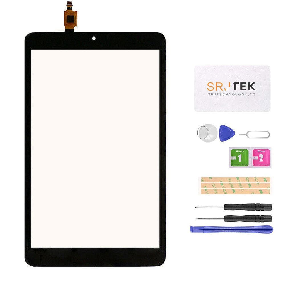 Screen Replacement for Alcatel A30 Tablet 9024W 9024O 2017 T-Mobile 8.0" Digitizer Panel Touch Screen Glass (Black)