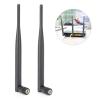 2 Pcs Router Antenna,2.4/5G Dual Frequency Antenna, System 6DB High Gain Dual-Band SMA Inner Hole,Suitable for Router with SMA Interface,Easy to Use view 4