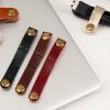 20 Pack Leather Cable Straps Cord Organizers Leather Cable Ties Cord Snap On Cable Holders Keepers For Travel, USB Charging Cable Management Winder Earphone Wrap, Gifts for Women Men view 4