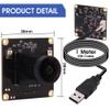 ALPCAM 4K USB Camera Ultra HD 2160P Webcam with IMX317 Sensor, 170 Degree Fisheye Lens, Dual Microphone, Plug and Play for Windows/Mac/Linux/Raspberry Pi view 3