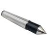MH GLOBAL Carbide #3 Milling 60 Degree Point MT3 Steel Morse Taper Lathe Dead Center No.3 view 1