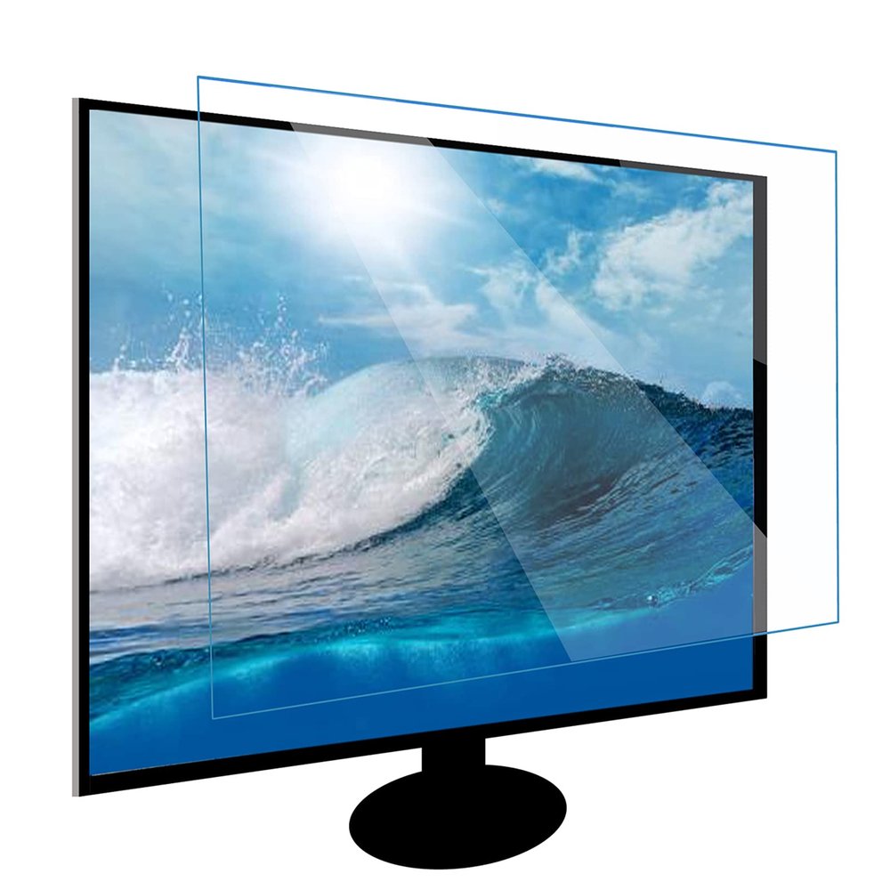 ZLSD 52-58 Inch Matte Tv Screen Protector, Anti Blue Light Anti-glare Film No Bubble Anti-scratch Injury Relieve Computer Eye Strain, Customizable,Matte-52inch(1161x661MM)