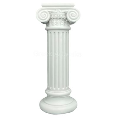 Ionic Order Column Pillar Greek Roman Architecture Handmade Sculpture Home Dcor