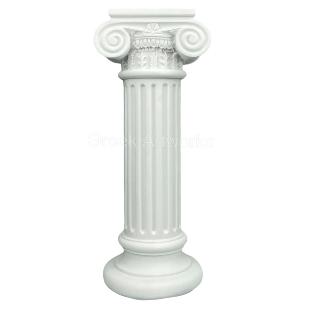 Ionic Order Column Pillar Greek Roman Architecture Handmade Sculpture Home Dcor