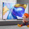 Anti-Glare/Anti-Blue Ligt TV Screen Protector, Matte Anti-Radiation/Dust Filter Film for 32-65 Inch Filtering Reduce Computer Eye Fatigue,42" 930 * 525 view 3