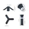 Lens Balls Stand for Photography, Supports 60mm to 150mm(6 inch) Crystal Ball, Lens Ball Holder, Suction Mount Cup+ Alumina Base (1/4"-20 General Internal Thread) + Mini Tripod view 2