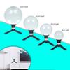 Lens Balls Stand for Photography, Supports 60mm to 150mm(6 inch) Crystal Ball, Lens Ball Holder, Suction Mount Cup+ Alumina Base (1/4"-20 General Internal Thread) + Mini Tripod view 3