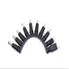 10-in-1 Universal DC Plugs Female to Male Power Supply Adapter Jack Connector Tips for Laptop view 2