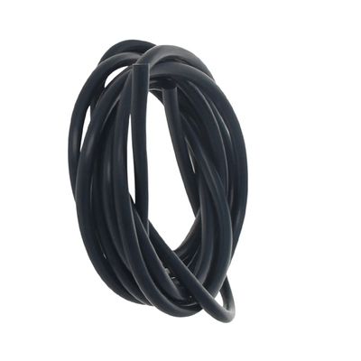 Aicosineg Soft Silicone Bending Insert for Water Cooling Shaping Rigid Tubing VMQ Durable Round Bar 5mm Length 1m Black 2Pcs