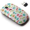 2.4G Wireless Mouse with Cute Pattern Design for All Laptops and Desktops with Nano Receiver - Cute buterfly view 1