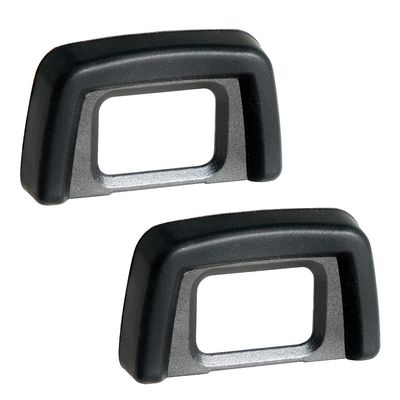 2 Packs, DK-24 Eyecup Eyepiece Viewfinder Eye Cup ABS Compatible with Nikon DK-24 D3000 D3100 D5000 D5100