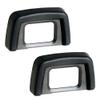 2 Packs, DK-24 Eyecup Eyepiece Viewfinder Eye Cup ABS Compatible with Nikon DK-24 D3000 D3100 D5000 D5100 view 1