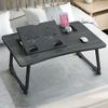 HGTRH Over Bed Tray Table for Eating and Laptops, Laptop Bed Desk Portable Foldable Laptop Tray Table Multi-Function Table with Storage Drawer for Eating Working Writing Movie view 1