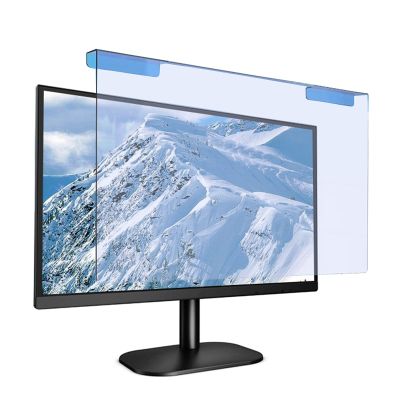 JCSKY Blue Light Blocking Screen Panel Protector, Anti-UV and Anti-Radiation for Desktop PC and Laptop Monitor Scratch-Resistant Wear-Resistant for Office Work and Study,23.6" (543316mm)