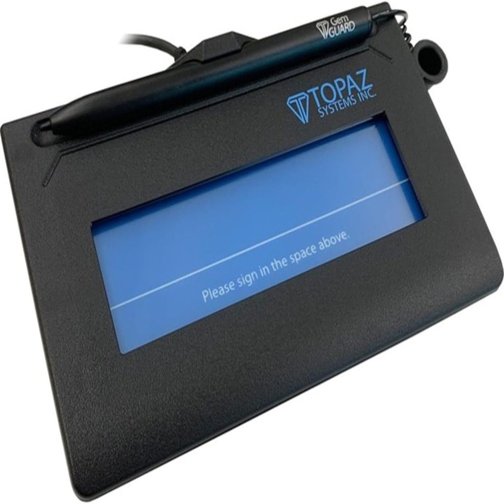 Topaz T-S460-HSX-R, SigLite 1x5 Signature Pad, HP USB, Citrix Ready